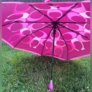 Pink Coach Umbrella